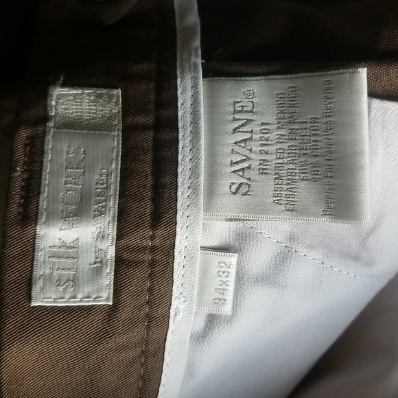 Mens dress slacks  Savane relaxed fit. - Picture 4 of 5